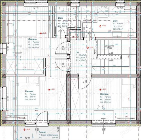 Duplex 4 camere Zona Tautiului - 1