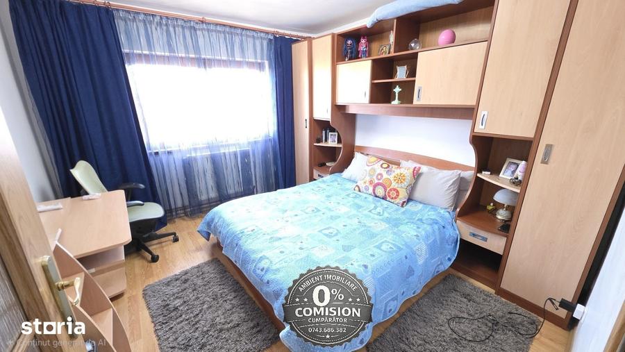 Apartament cu 3 camere decomandat, mobilat în Traian