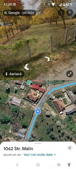 Teren de 10000 mp, în Bughea de Sus