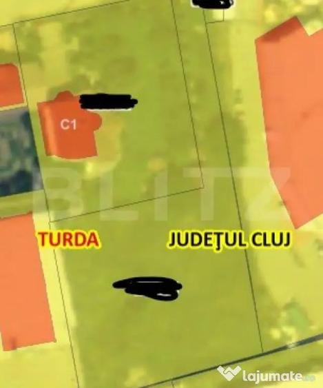 Teren de 1599 mp, în Turda