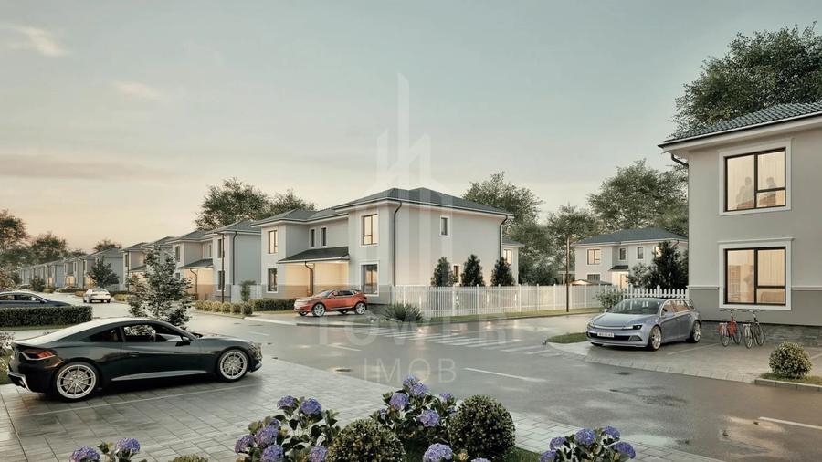 Duplex cu 4 camere cu Canalizare în Șura Mică
