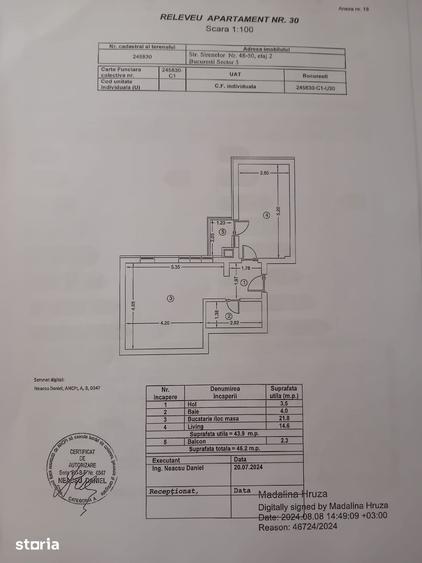 2 camere - 13 septembrie - Mariott - Imobil 2024 - 18