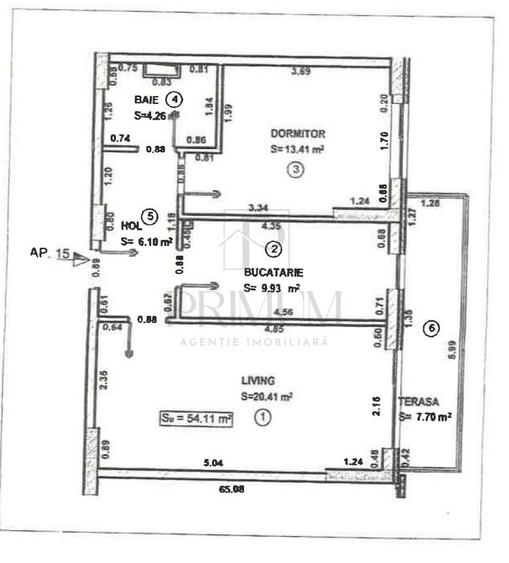 City of Mara - 2 Camere - Etaj 2 - Decomandat - Centrala Proprie - 10