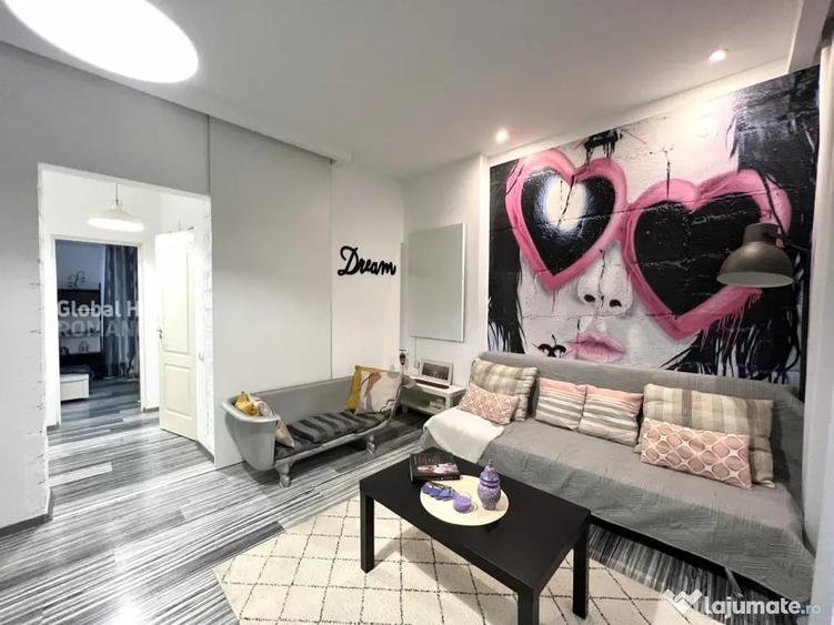 Apartament cu 2 camere semidecomandat în Calea Victoriei