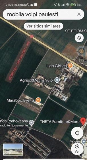 Teren agricol extravilan de 65000 mp, în Păulești