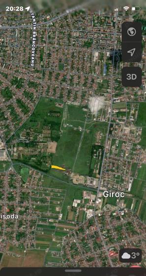 Teren de 6500 mp, în Giroc
