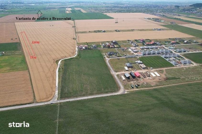 Teren extravilan arabil - Harman, Brasov*Oportunitate de investitie - 2