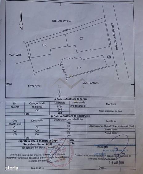 Casă cu 4 camere în Tudor Vladimirescu