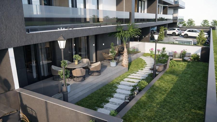 Apartament cu 4 camere semidecomandat în Pipera