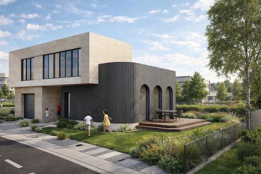 Casă cu Teren 550 Mp în Braytim