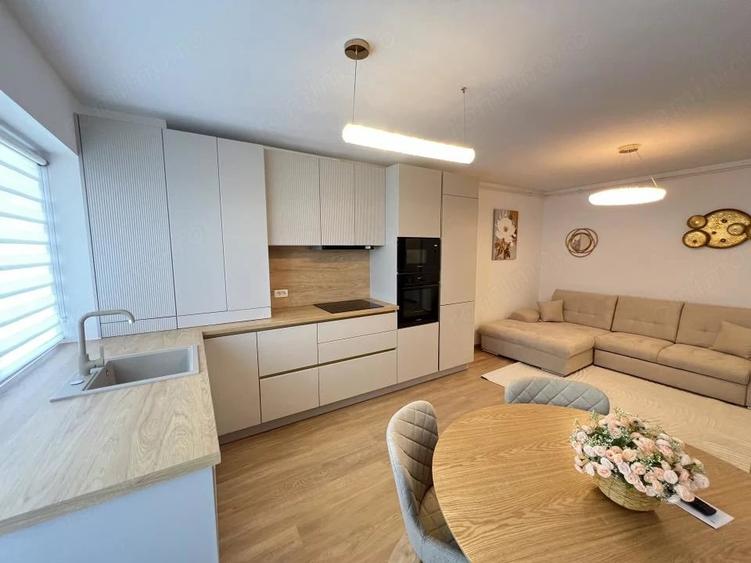 De inchiriat-apartament-2 camere-open space-nou-mobilat-utilat-parcare - 4