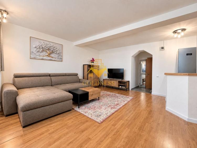 Apartament cu 2 camere semidecomandat, mobilat în Central