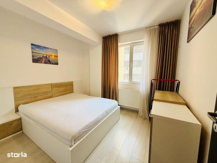 Apartament 2 camere mobilat si utilat complet Str Tineretului etaj int - 7