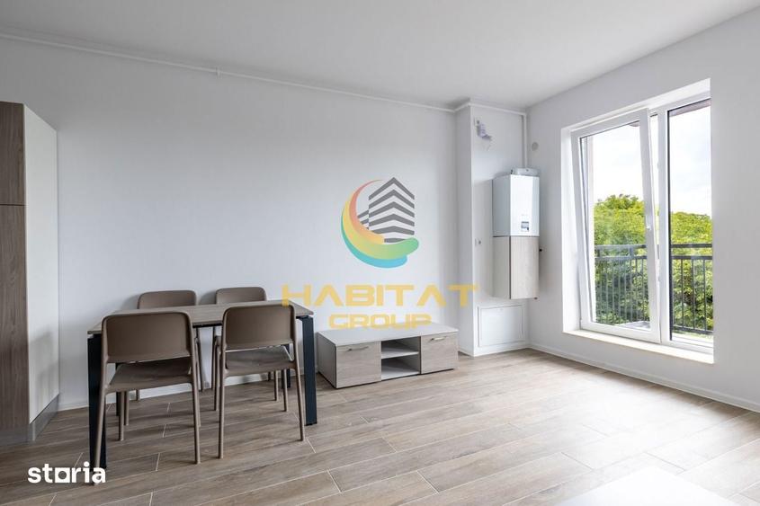 Apartament cu 2 camere semidecomandat în Văcăresti