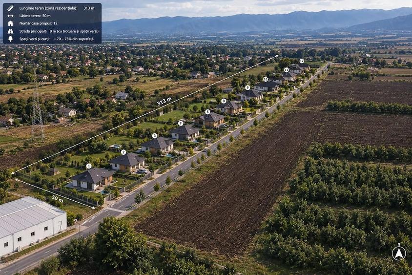 Teren de 15000 mp, în Vadu Moldovei