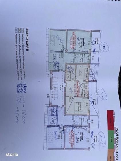 Apartament cu 2 camere decomandat în Gării