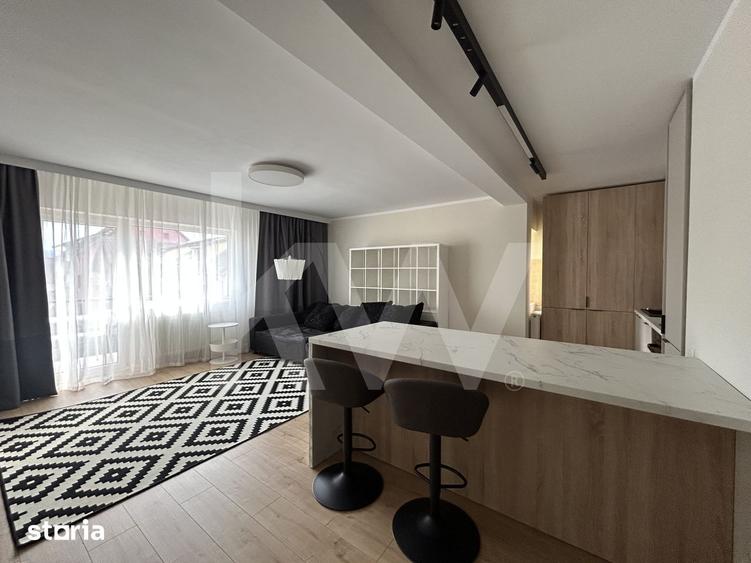 Apartament cu 2 camere semidecomandat, mobilat în Ștrand