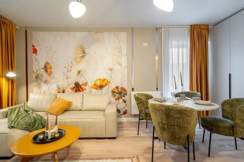 Apartament cu 2 camere decomandat, mobilat în Chiajna