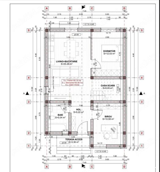 Casă cu Teren 305 Mp în Calea Urseni