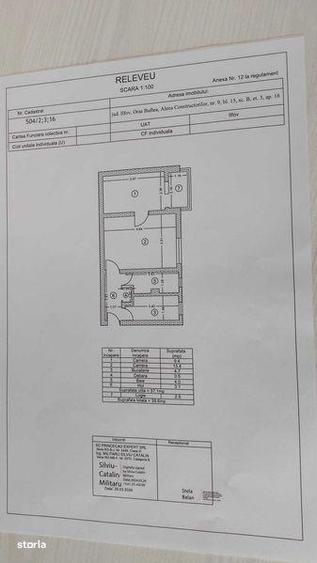 Apartament cu 2 camere în Central