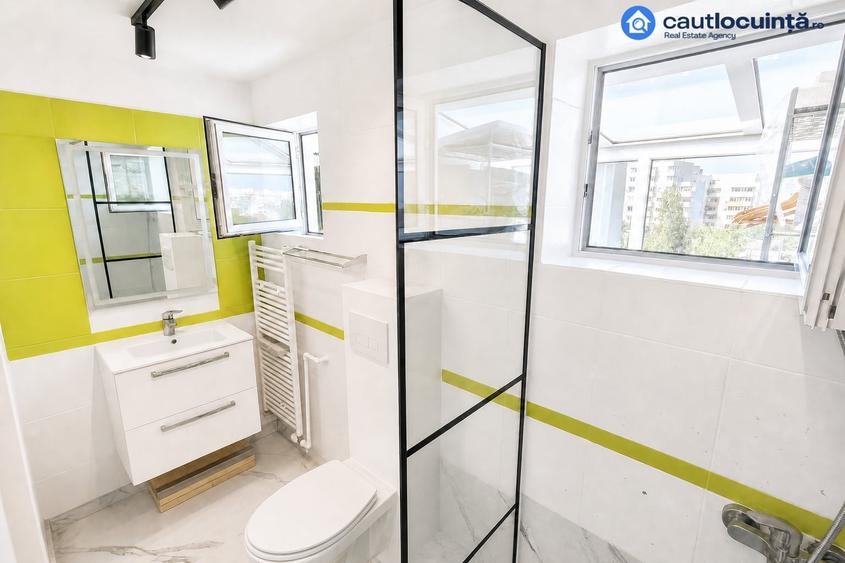 Apartament cu 2 camere semidecomandat, mobilat în P-ța Romană