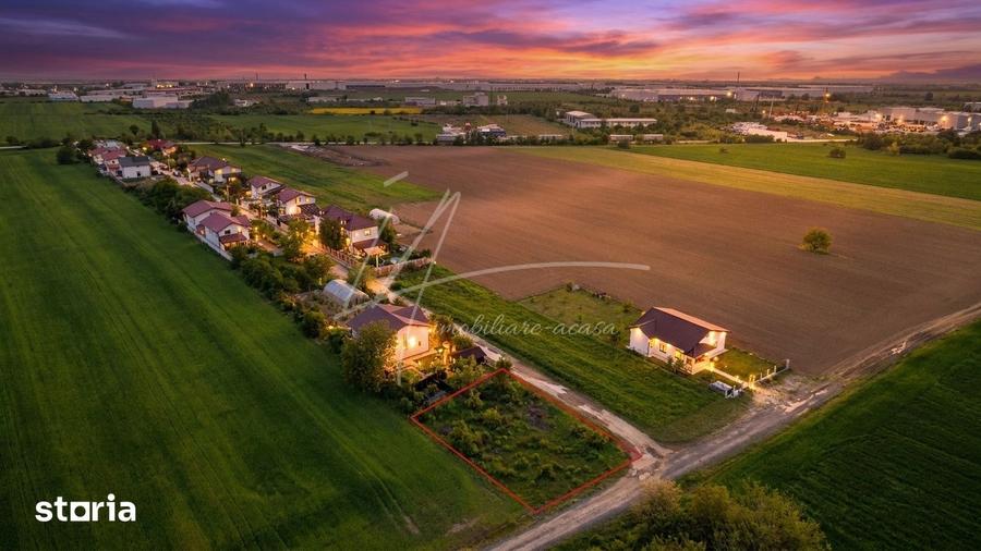 Teren de 591.67 mp, în Bolintin-Deal