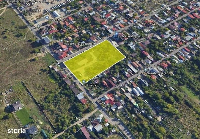 SECTOR 5, Teren intravilan curti-constructii - 10.600 m2 - 4