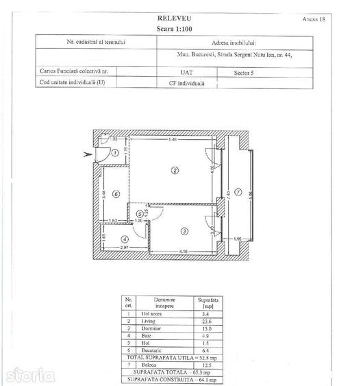 Apartament cu 2 camere, mobilat în Cotroceni