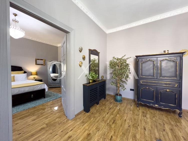 Apartament cu 2 camere semidecomandat, mobilat în Central