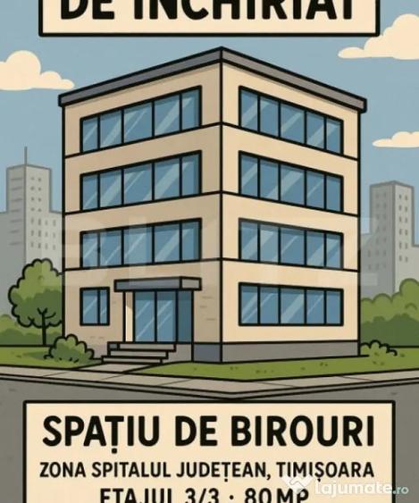 Spațiu comercial, de 80 mp, în Spitalul Județean