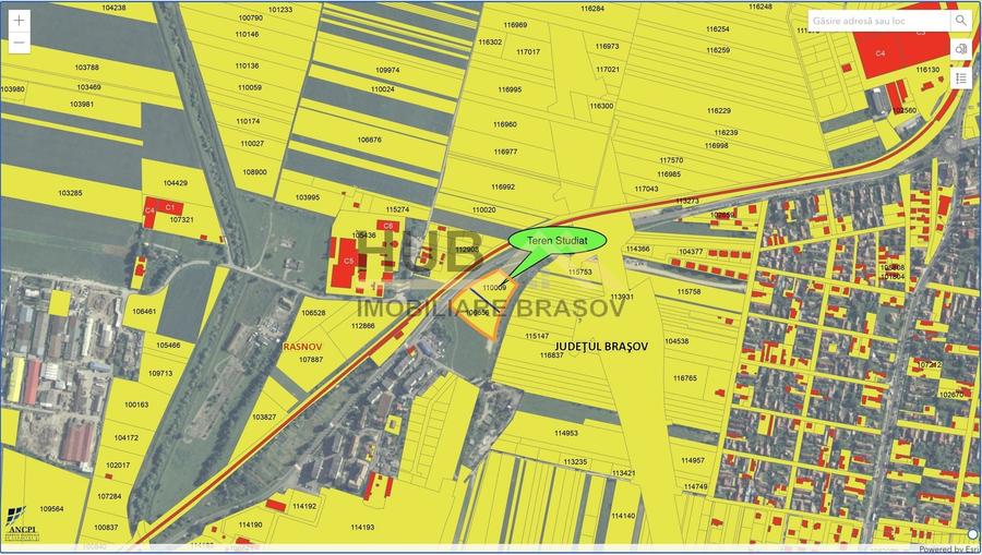 Teren Construcții intravilan de 9000 mp, în Central