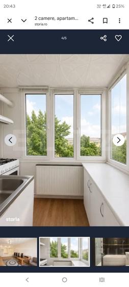 Apartament cu 2 camere decomandat în Exterior Vest