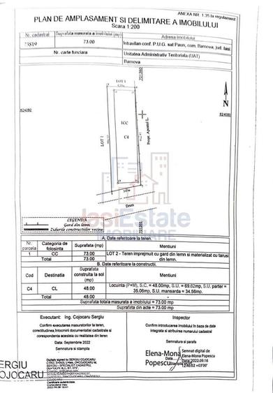 Casă cu 4 camere în Sticlăria