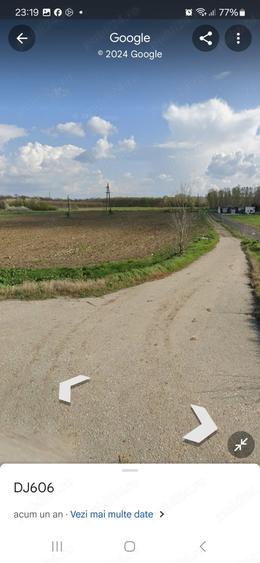 Teren de 7500 mp, în Cernele