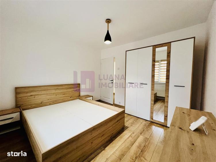 Apartament cu 3 camere decomandat, mobilat în Ștrand