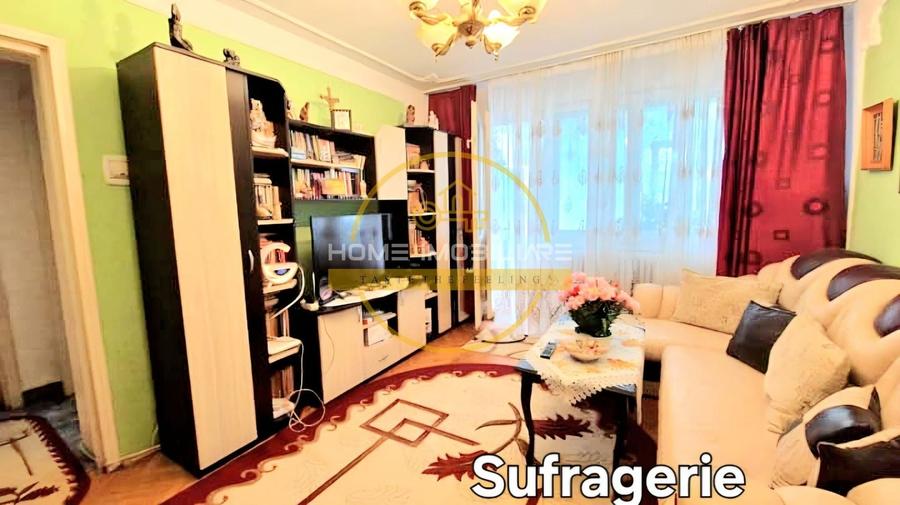 Apartament cu 3 camere semidecomandat, mobilat în Tătărași