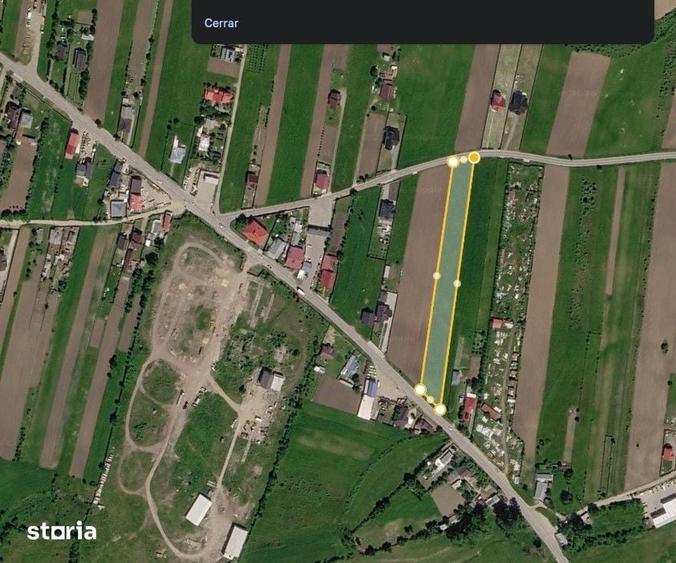 Teren de 5400 mp, în Vânători-Neamț
