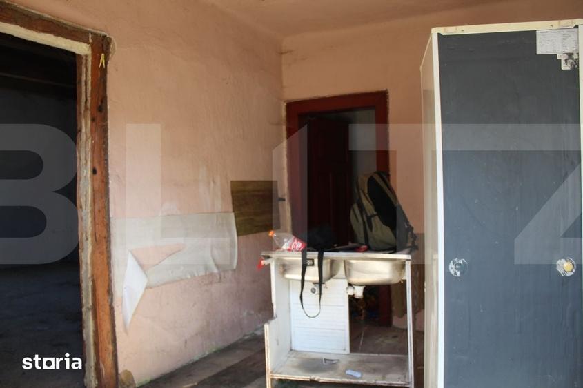 Casă cu 2 camere cu Teren 750 Mp în Brateș