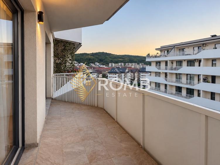 Apartament cu 2 camere semidecomandat, mobilat în Florești
