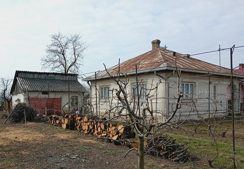 Casă individuală cu 3 camere cu Teren 3800 Mp în Broscăuți