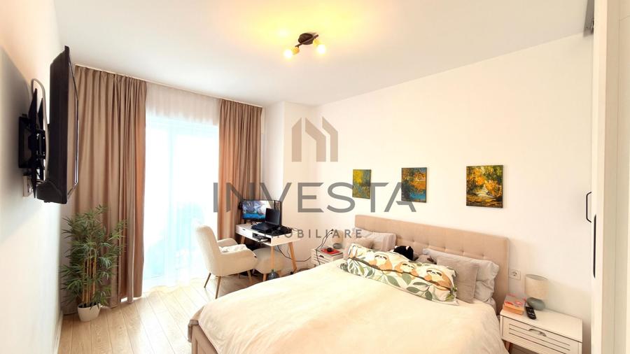 Apartament cu 2 camere semidecomandat, mobilat în Mărăști