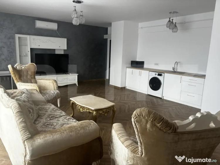 Apartament cu 2 camere nedecomandat în Semicentral