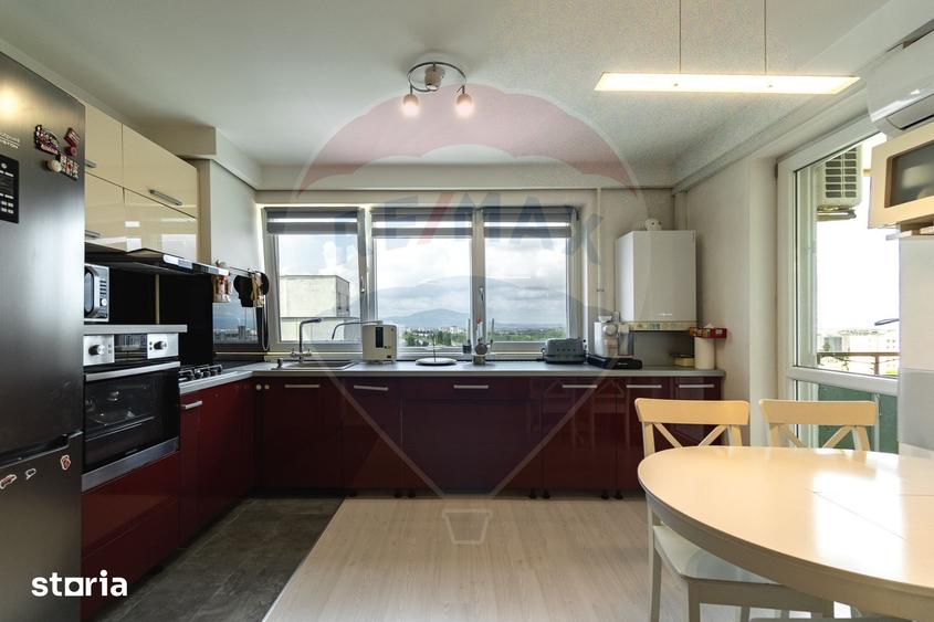 Apartament cu 3 camere, mobilat în Gării