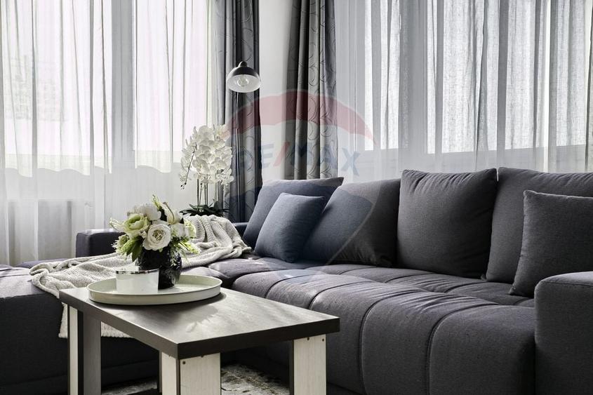 Apartament cu 2 camere decomandat, mobilat în UTA