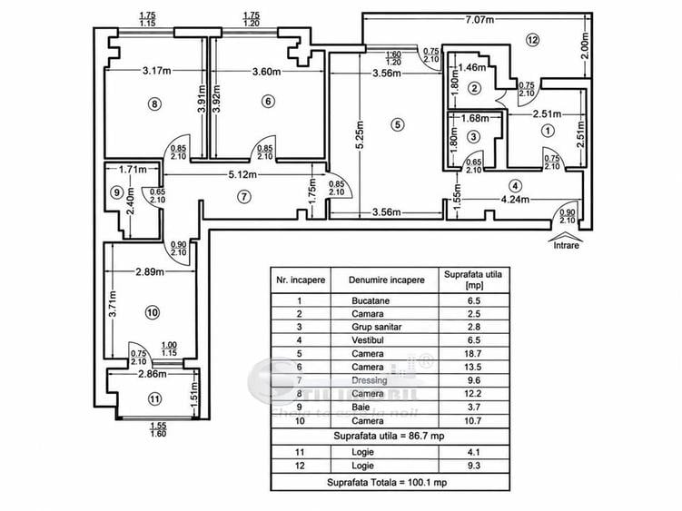 Apartament cu 4 camere decomandat în Bd. Independenței