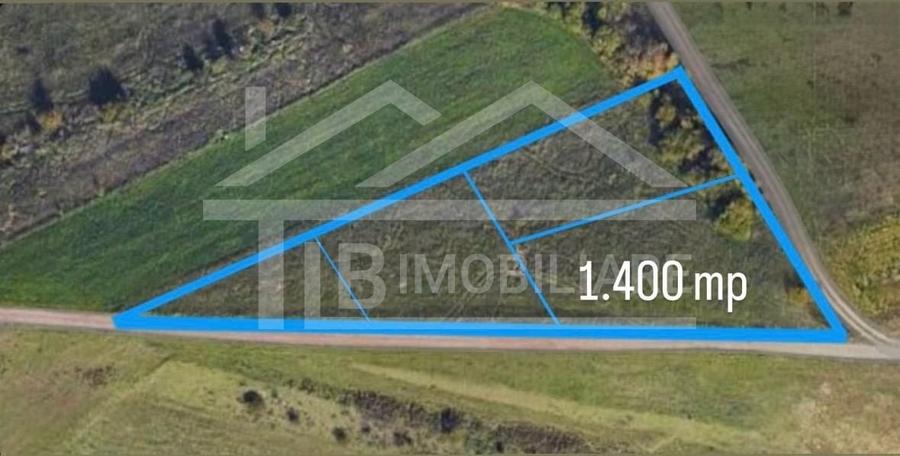 Teren Construcții intravilan de 1400 mp, în Calea Sighisoarei
