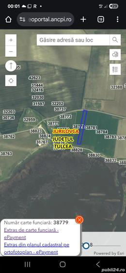 Teren de 5000 mp, în Jurilovca