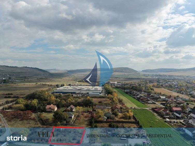 Teren de 1200 mp, în Ernei