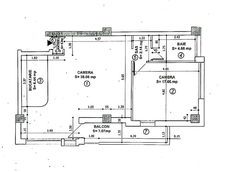 OCAZIE: 2 camere, bloc modern, 70 mp utili, aproape de Iulius Mall - 4