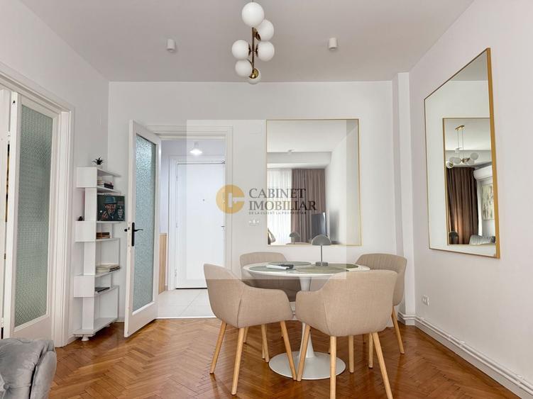 Apartament cu 2 camere nedecomandat, mobilat în Cișmigiu — fotografia 2